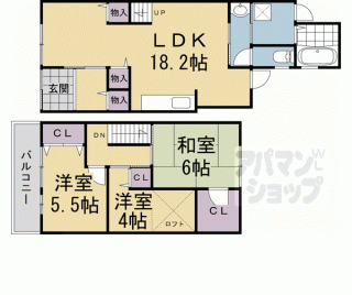 【西九条南小路町３５貸家】