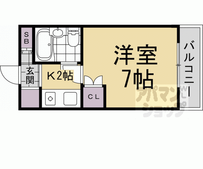 【コスモクリーンハイツ】間取