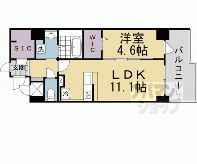 【(仮称)壬生御所ノ内町プロジェクト】間取