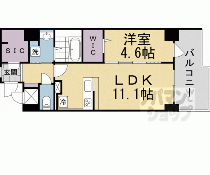 【(仮称)壬生御所ノ内町プロジェクト】間取