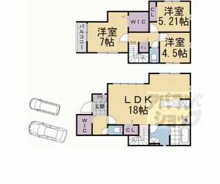 【静市市原町７７５－１３貸家】