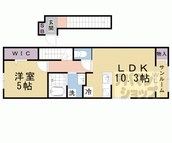 【ペニーレイン】間取