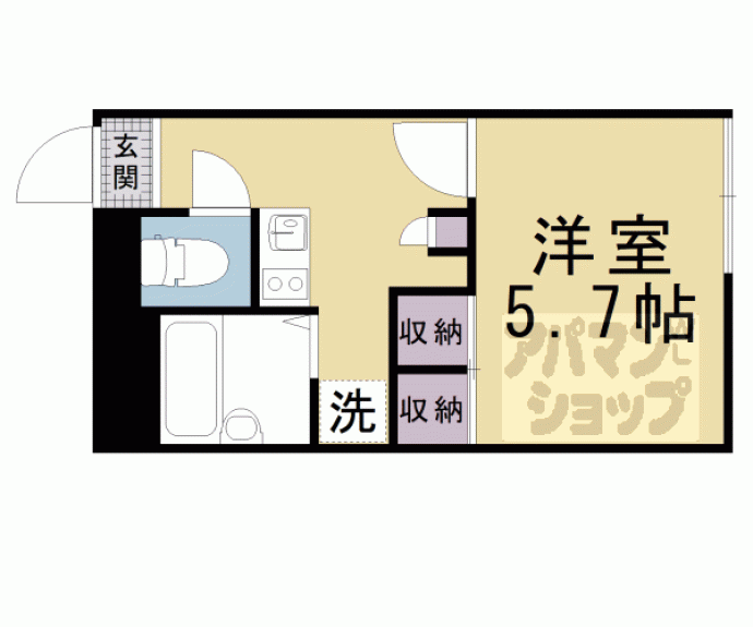 【レオパレスU M E】間取