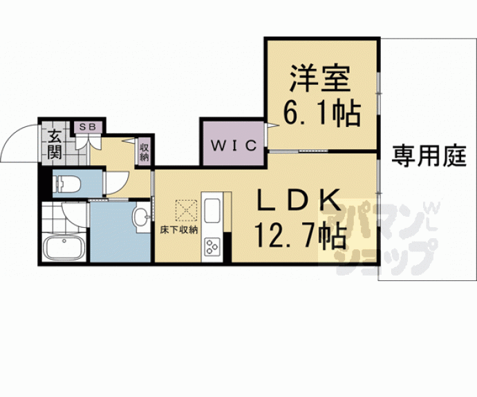 【シャーメゾン環Ⅱ】間取