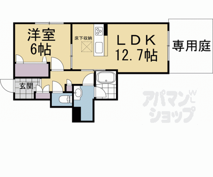 【シャーメゾン環Ⅱ】間取