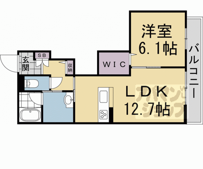 【シャーメゾン環Ⅱ】間取