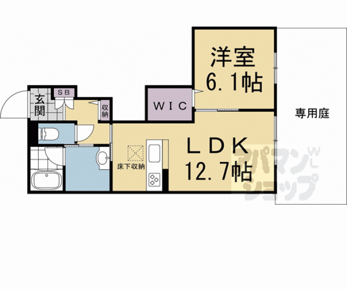 【シャーメゾン環Ⅱ】間取