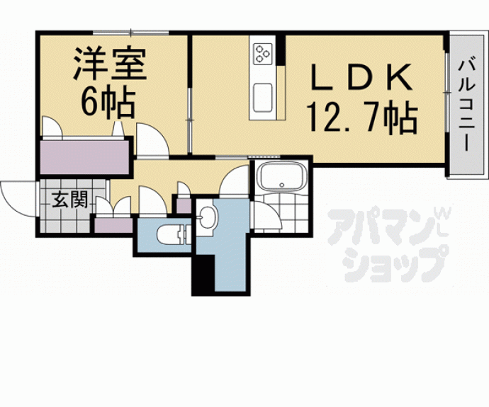【シャーメゾン環Ⅱ】間取