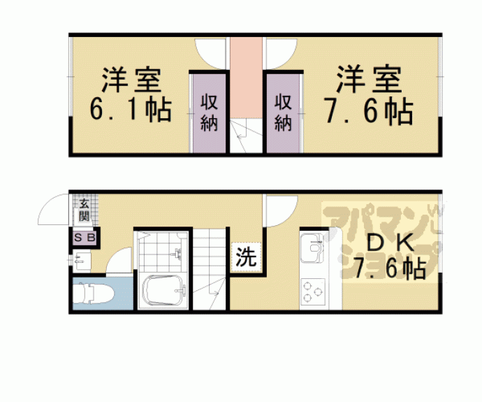 【レオパレスレーゼン】間取