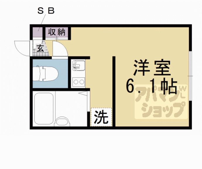 【レオパレスカンフォーラ】間取