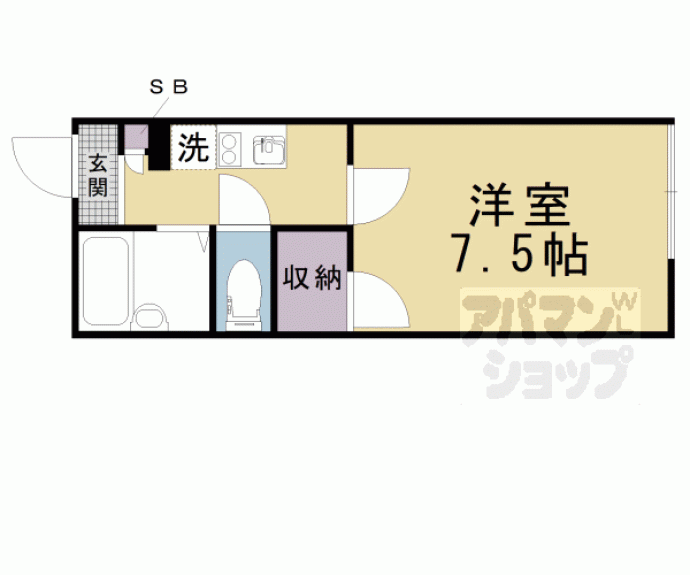 【レオパレスMUTSUMI】間取