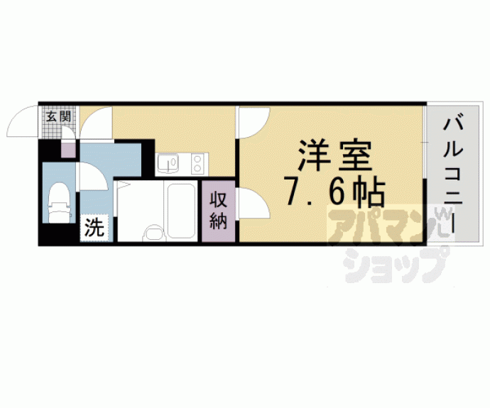 【クレイノボー ビラージュ ドゥ】間取