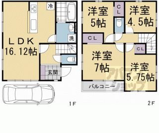 【向島庚申町貸家】