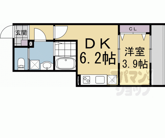 【ARCA桂川】間取