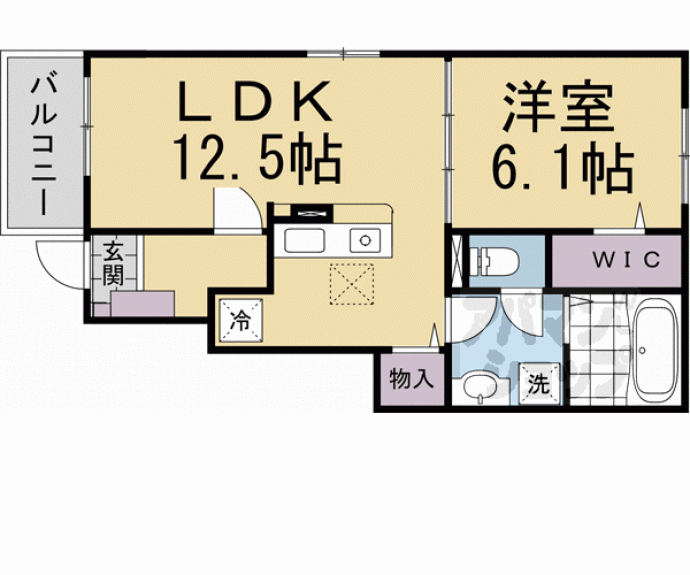 【仮)石田内里町アパート】間取