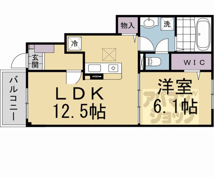 【仮)石田内里町アパート】間取