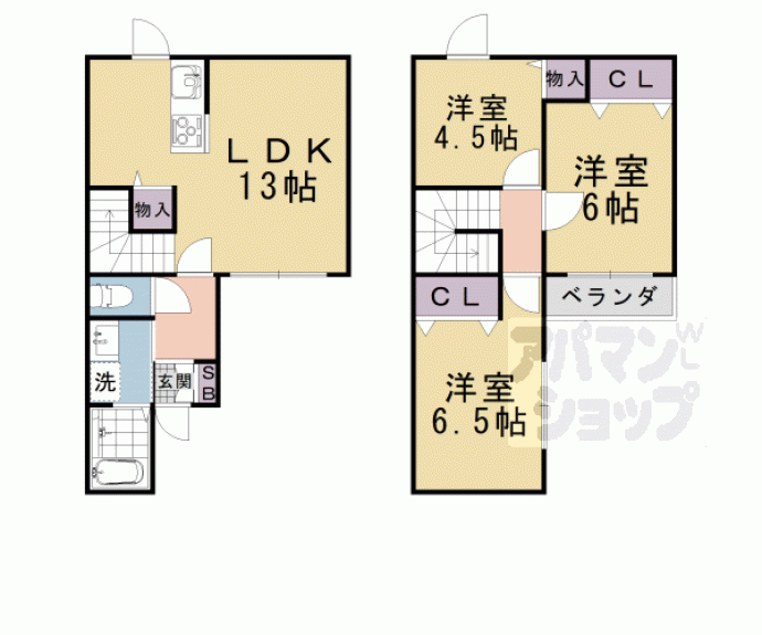 【Belle Lead KUBO C棟】間取