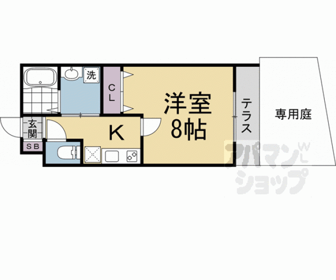 【グランディール円町】間取