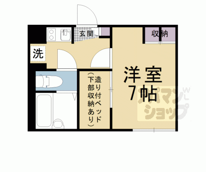 【レオパレス瀬田川】間取
