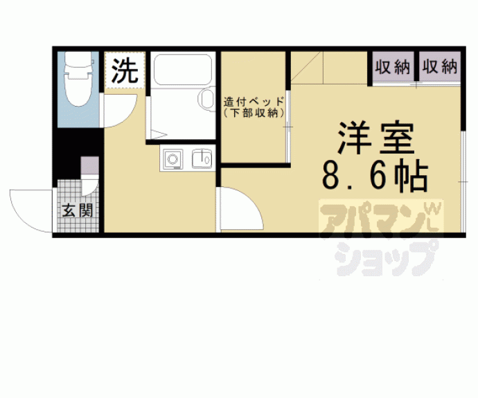 【レオパレス星野】間取
