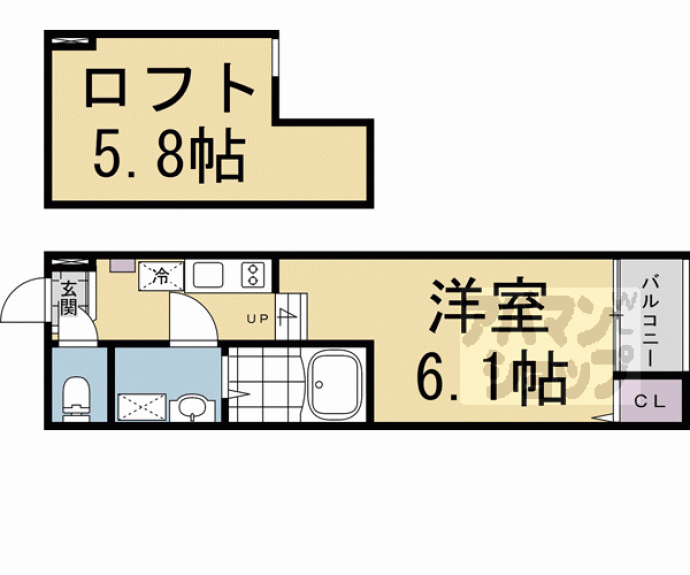 【LEGARE伏見】間取