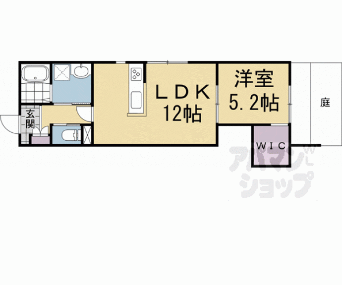 【フォレストメゾン若みや】間取