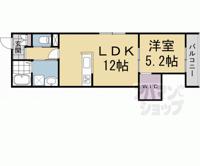 【フォレストメゾン若みや】間取