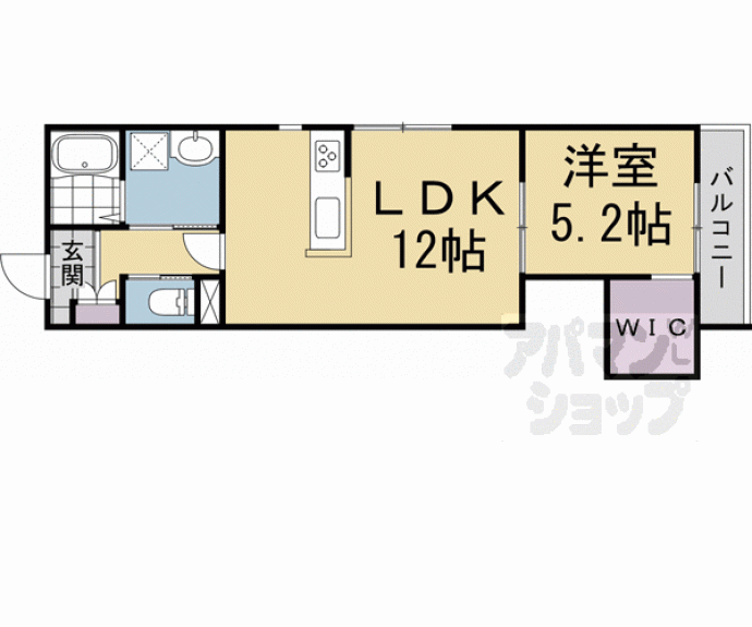 【フォレストメゾン若みや】間取