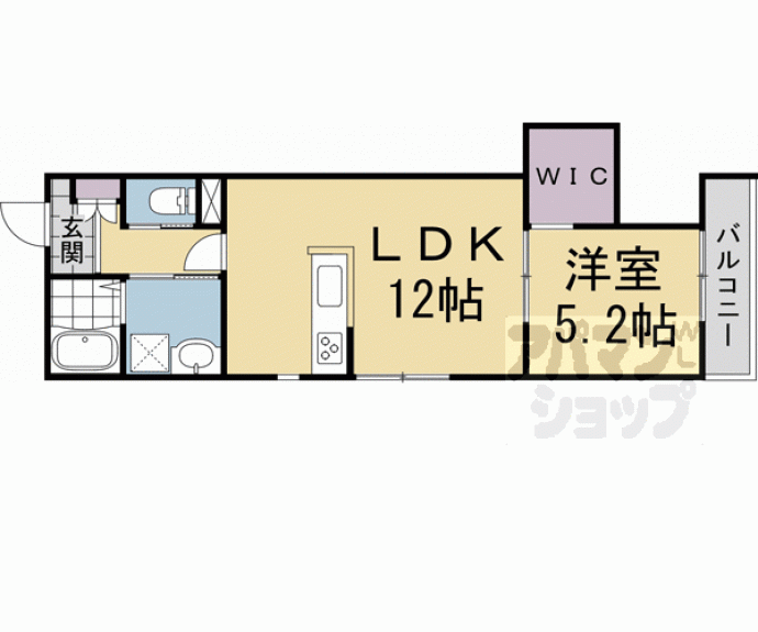 【フォレストメゾン若みや】間取