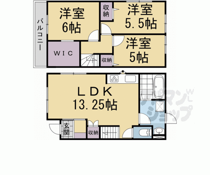 【セントフィオーレ淀】間取