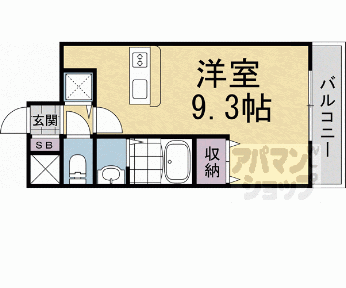 【EXCEED御所東】間取