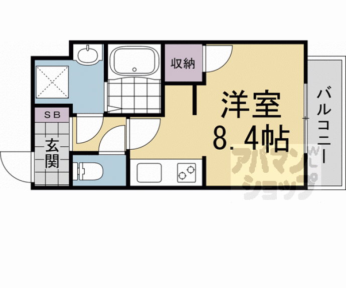 【EXCEED御所東】間取