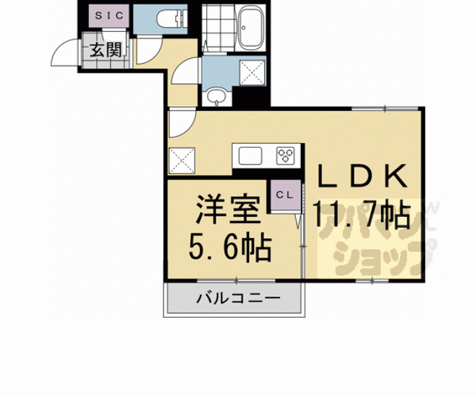 【SAKURA COURT北白川】間取