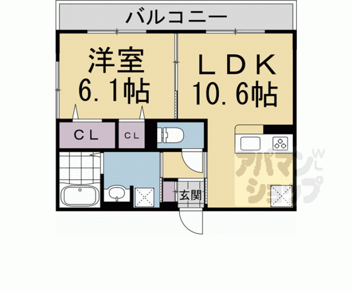 【SAKURA COURT北白川】間取