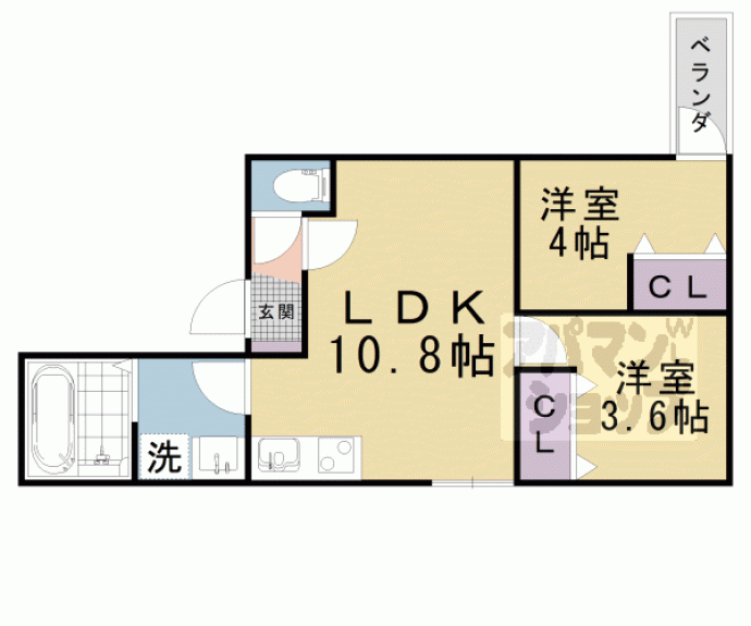 【D porta casa】間取
