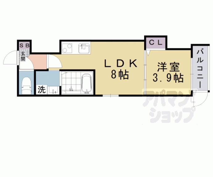 【F asecia Orcus】間取
