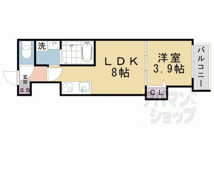 【F asecia Orcus】間取