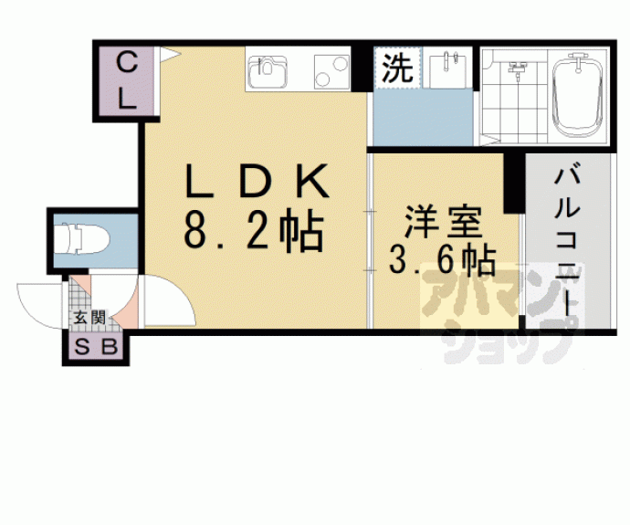 【F asecia Orcus】間取