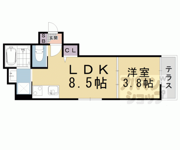 【F asecia Orcus】間取
