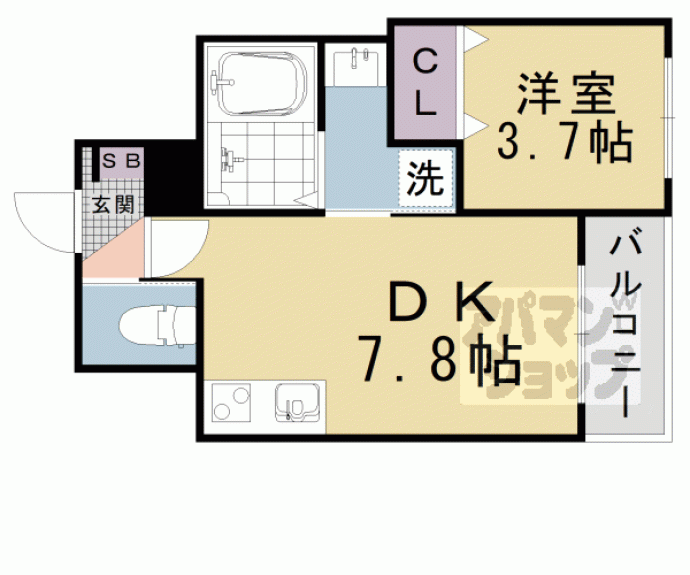 【F asecia Orcus】間取