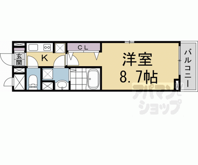 【メゾンド・御領町】間取
