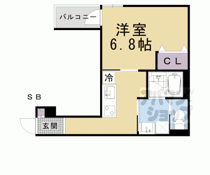 【ALEGRIA瀬田】間取