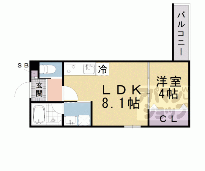 【ALEGRIA瀬田】間取