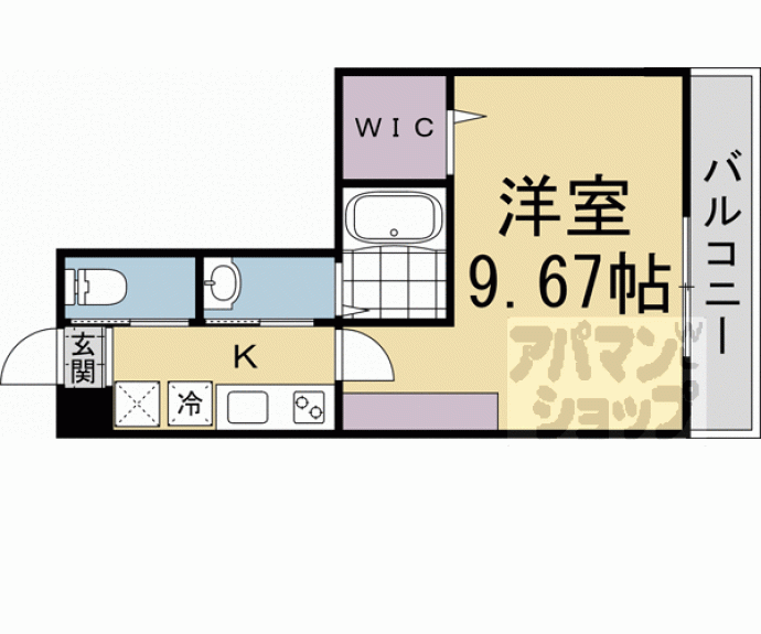【仮)フラッティ三軒町】間取