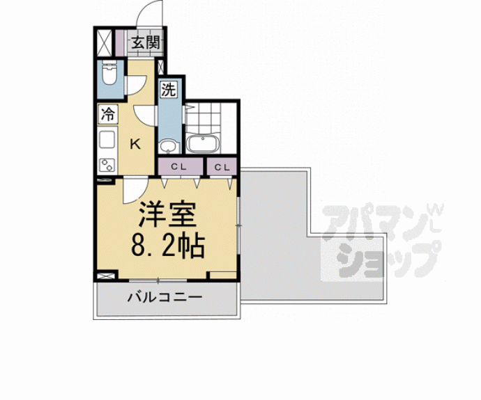 【中宮町マンション】間取