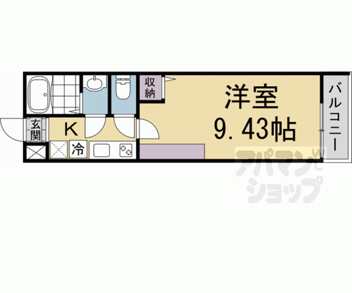 【仮）フラッティ三軒町】間取