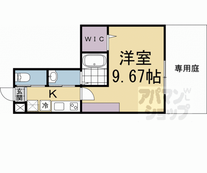 【仮)フラッティ三軒町】間取