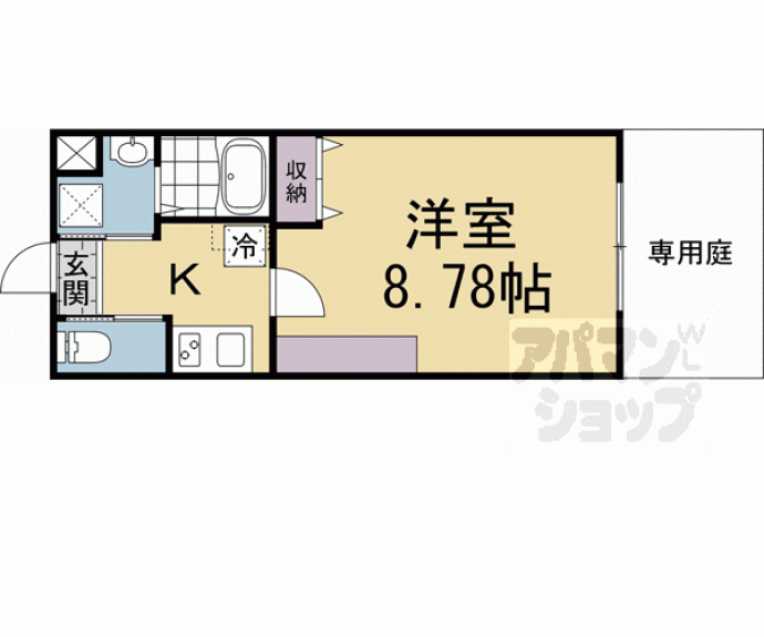 【仮）フラッティ三軒町】間取