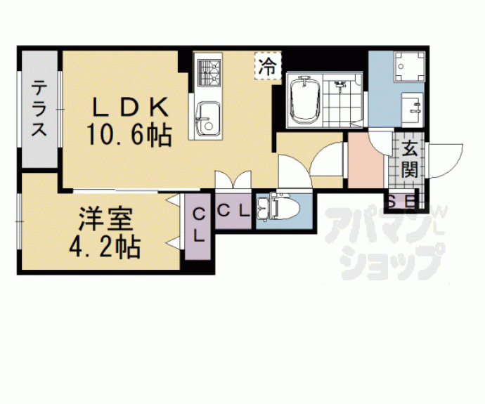 【リュッカ 友岡】間取