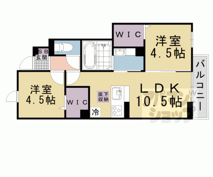 【Ｍａｈａｌｏ　膳所本町】間取